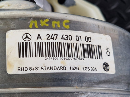 18-ON MERCEDES BENZ A CLASS W177 BRAKE SERVO & MASTER CYLINDER OEM A2474300100