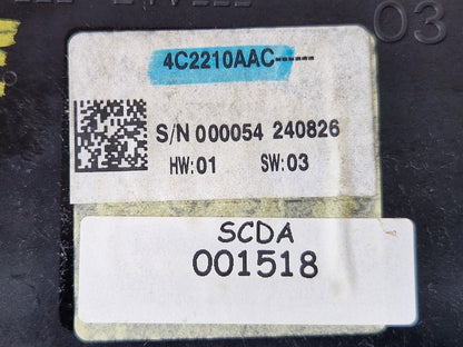 10-17 AUDI A8 4H ALARM CONTROL MODULE ECU 4C2210AAC