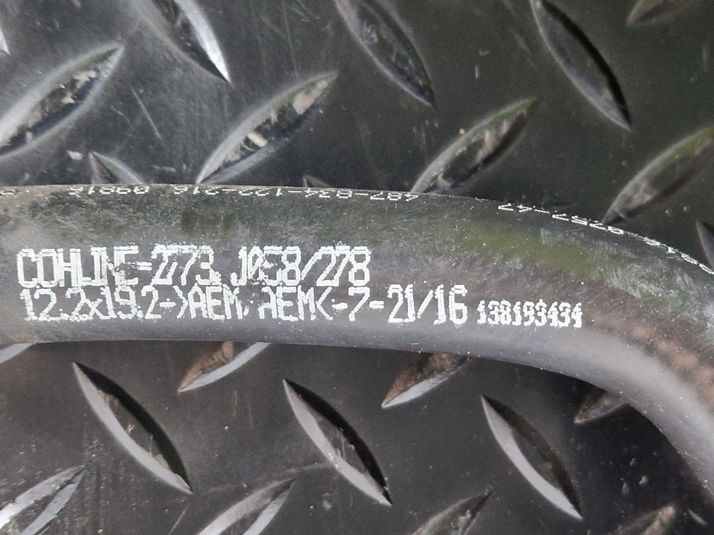 16-22 MERCEDES BENZ X253 TRANSMISSION OIL COOLING LINE PIPE A6511808330
