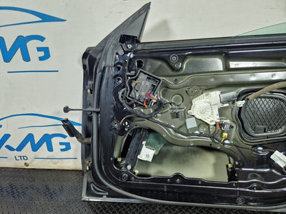 10-18 AUDI A7 4G S-LINE GENUINE FRONT RIGHT O/S COMPLETE DOOR IN BLACK L8Z9Y