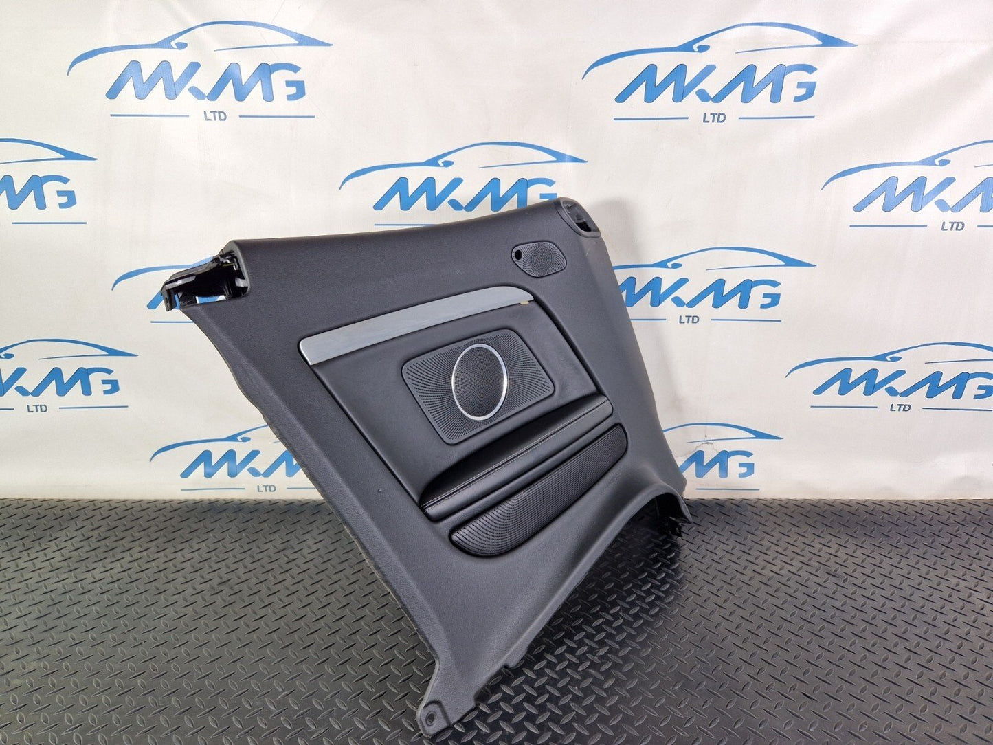 12-17 AUDI S5 CONVERTIBLE REAR LEFT QUARTER DOOR TRIM PANEL 8F0867035 (DAMAGE)