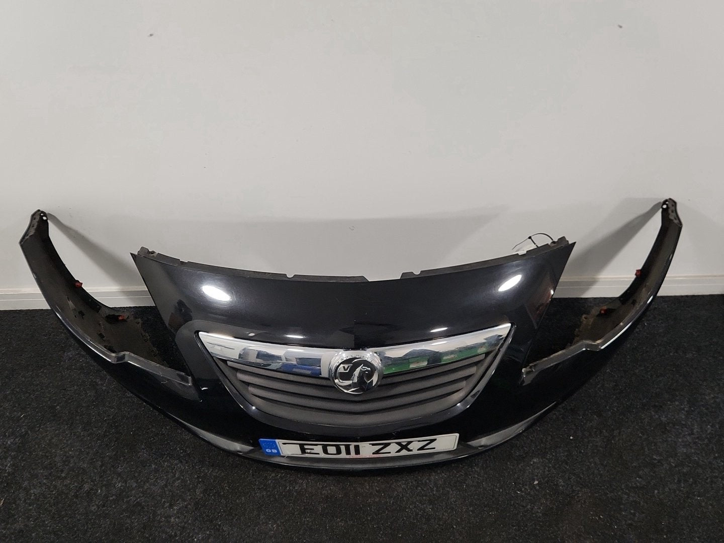 Vauxhall Meriva MK2 (B) (4470) MPV Complete Front Bumper in Black Sapphire GBG