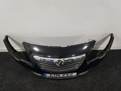 Vauxhall Meriva MK2 (B) (4470) MPV Complete Front Bumper in Black Sapphire GBG
