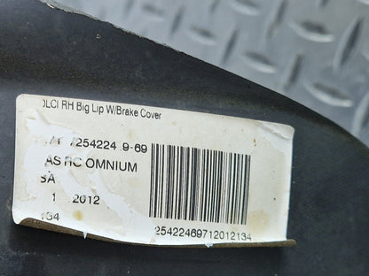 10-13 BMW X5 E70 LCI OFFSIDE FRONT RIGHT WHEEL ARCH LINER 7234832