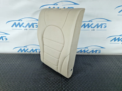 14-21 MERCEDES BENZ W205 GENUINE REAR RIGHT O/S LEATHER SEAT BACKREST BEIGE