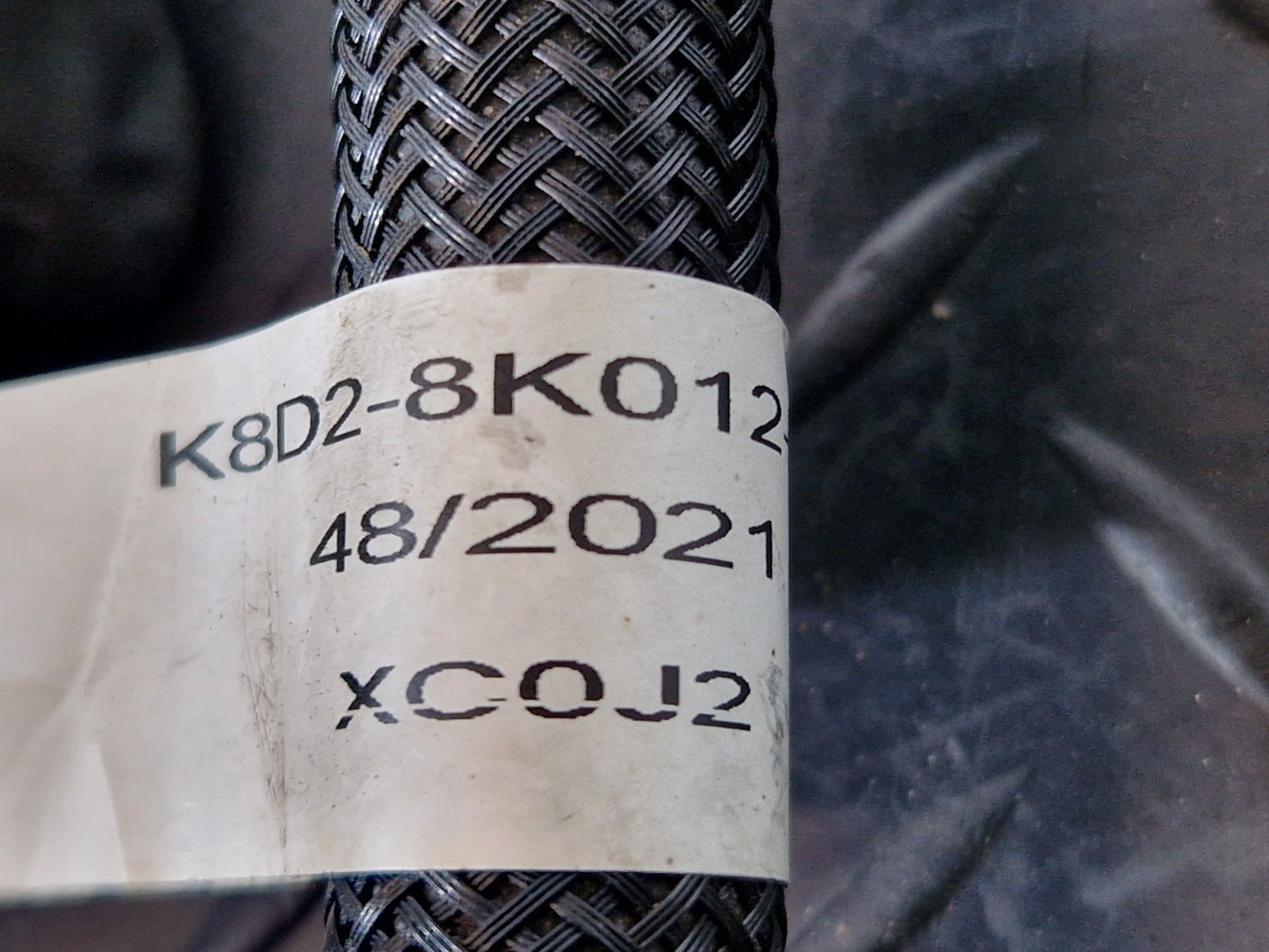 19-ON RANGE ROVER EVOQUE L551 EXPANSION TANK OVERFLOW PIPE HOSE K8D28K012AD