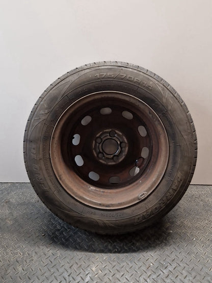 2013 Volkswagen Polo 6R MK5 14" Steel Wheel with Tyre 175/70/14 ~5mm 1J0601027P
