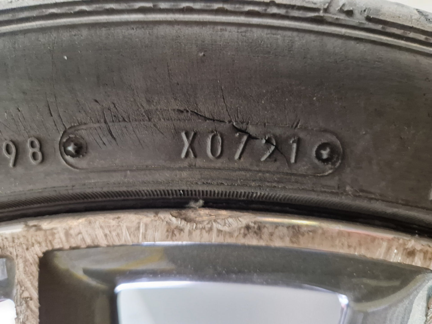 Audi A7 4G 20" Alloy Wheel with Tyre 265/35/20 ~5mm 4G8601025AE