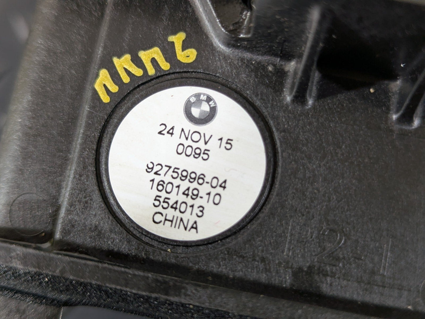 16-22 BMW X1 F48 GENUINE OEM FRONT RIGHT DRIVER SIDE SUBWOOFER SPEAKER 927599604