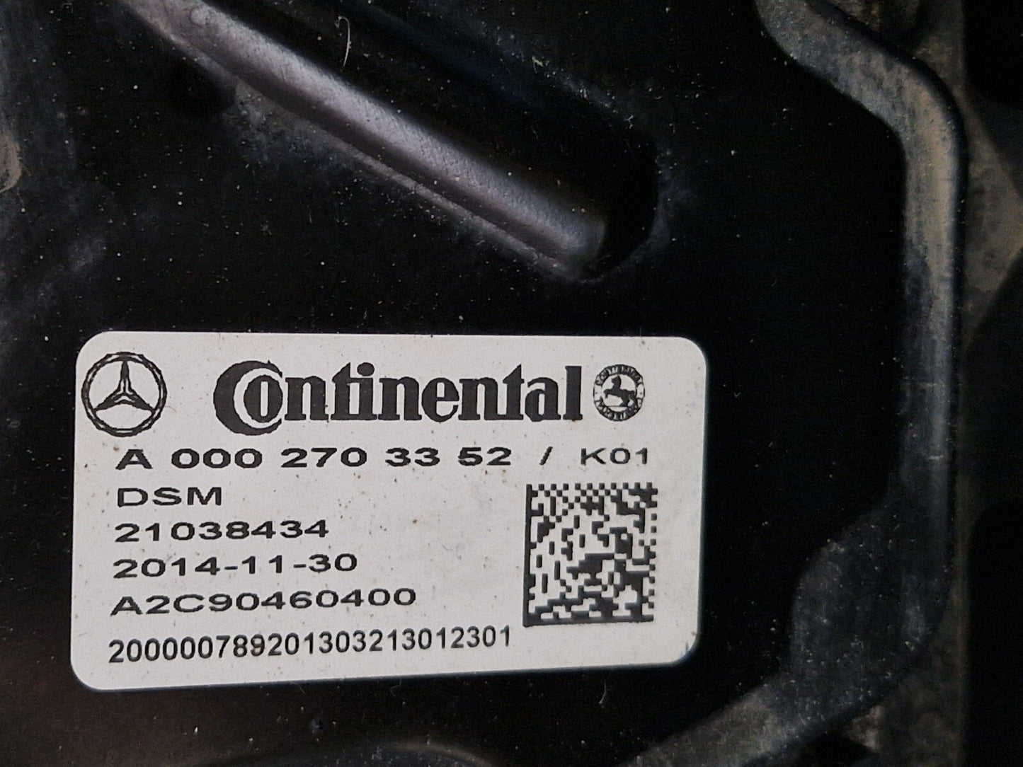 11-19 MERCEDES BENZ ML250 4MATIC W166 OM651.960 AUTOMATIC GEARBOX A1662706501