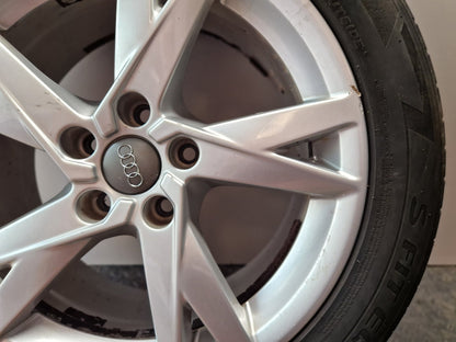 Audi A4 B9 17" Alloy Wheel with Tyre 225/50/17 8W0601025K ~3mm