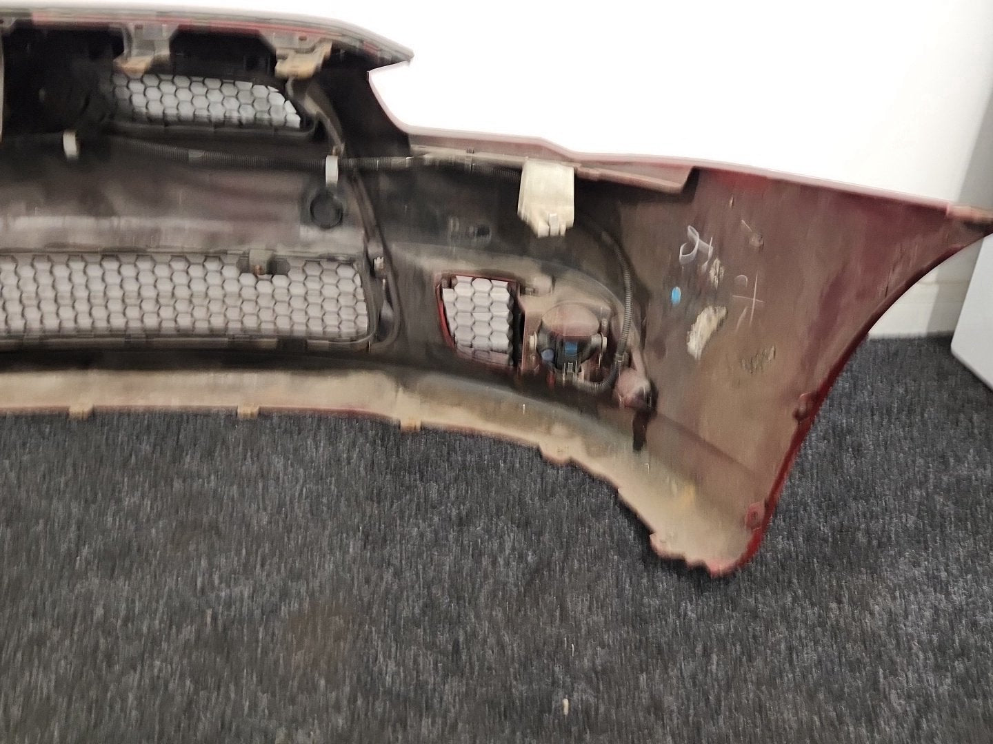 Mitsubishi Lancer MK5 (CX8A) Hatchback Genuine Complete Front Bumper in Red P26B
