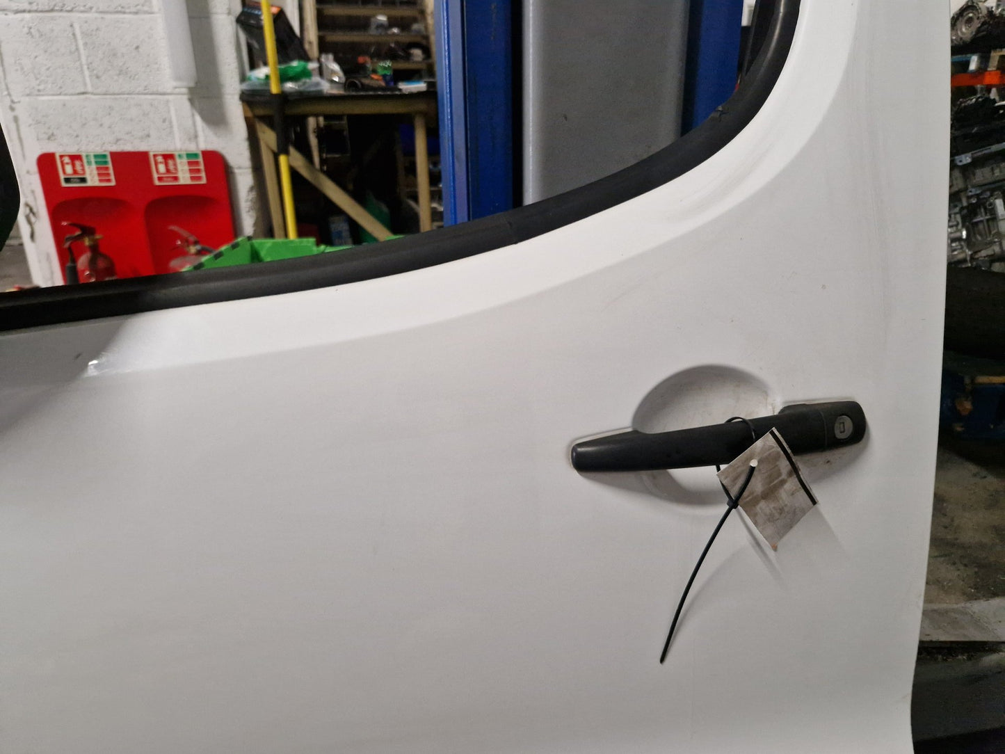 Peugeot Partner B9 Cargo Van Front Left N/S Complete Door in Banquise White EWP