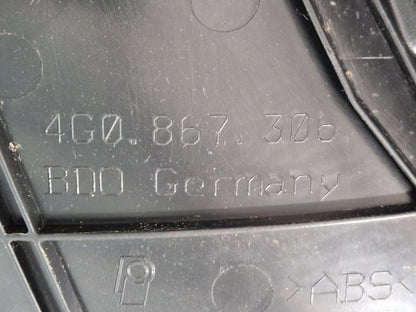 12-18 AUDI A6 C7 GENUINE REAR RIGHT SIDE DOOR PANEL CARD 4G0867306 4G5971693