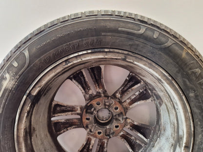 Nissan Qashqai MK1 17" Alloy Wheel with Tyre 215/60/17 ~3mm