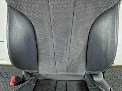 16-19 AUDI A4 B9 S-LINE FRONT PASSENGER HEATED HALF LEATHER SEAT