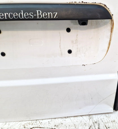 14-23 MERCEDES VITO W447 REAR LEFT N/S/R COMPLETE DOOR IN WHITE (DENTED)