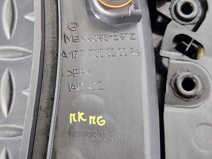 18-ON MERCEDES BENZ A CLASS W177 OEM REAR DRIVER SIDE RIGHT DOOR PANEL TRIM