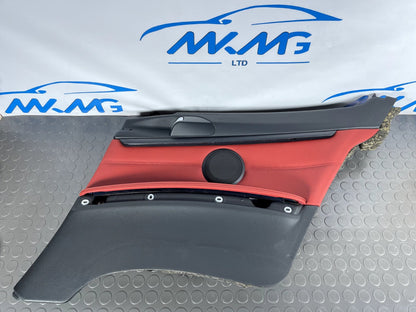 2010 BMW 3-SERIES E92 LCI REAR RIGHT RED LEATHER INTERIOR SIDE PANEL 6958350