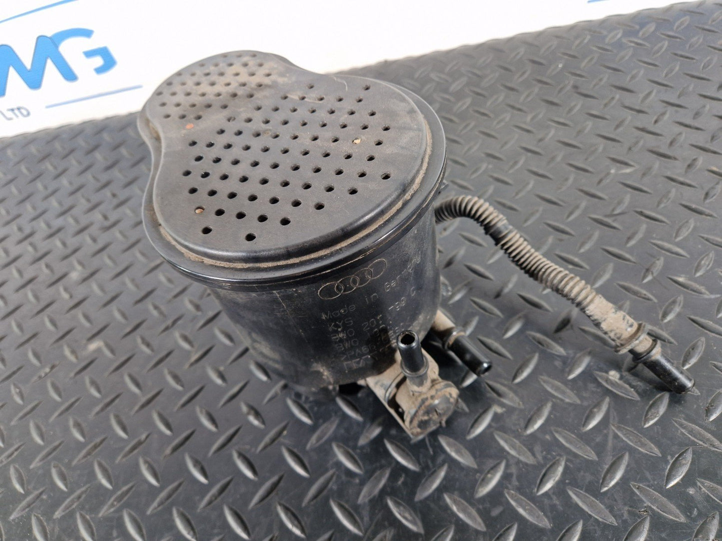 17-24 AUDI S5 F5 OEM ACTIVATED CHARCOAL FILTER  FUEL VAPOR CANISTER 8W0201799