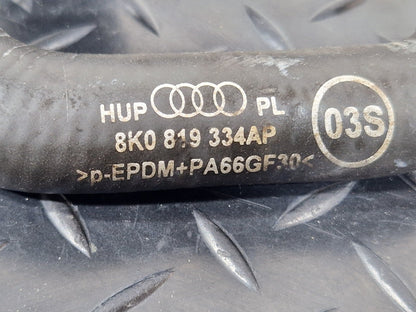 12-17 AUDI S5 CONVERTIBLE COOLANT WATER HOSE PIPE 8K0819334AP