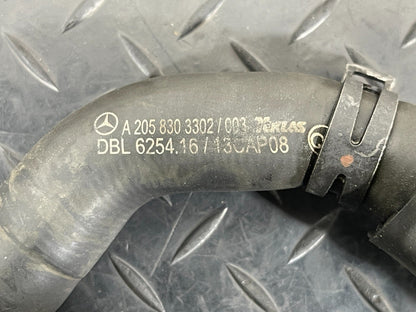 14-21 MERCEDES BENZ C300h W205 GENUINE COOLANT HOSE PIPE A2058303302