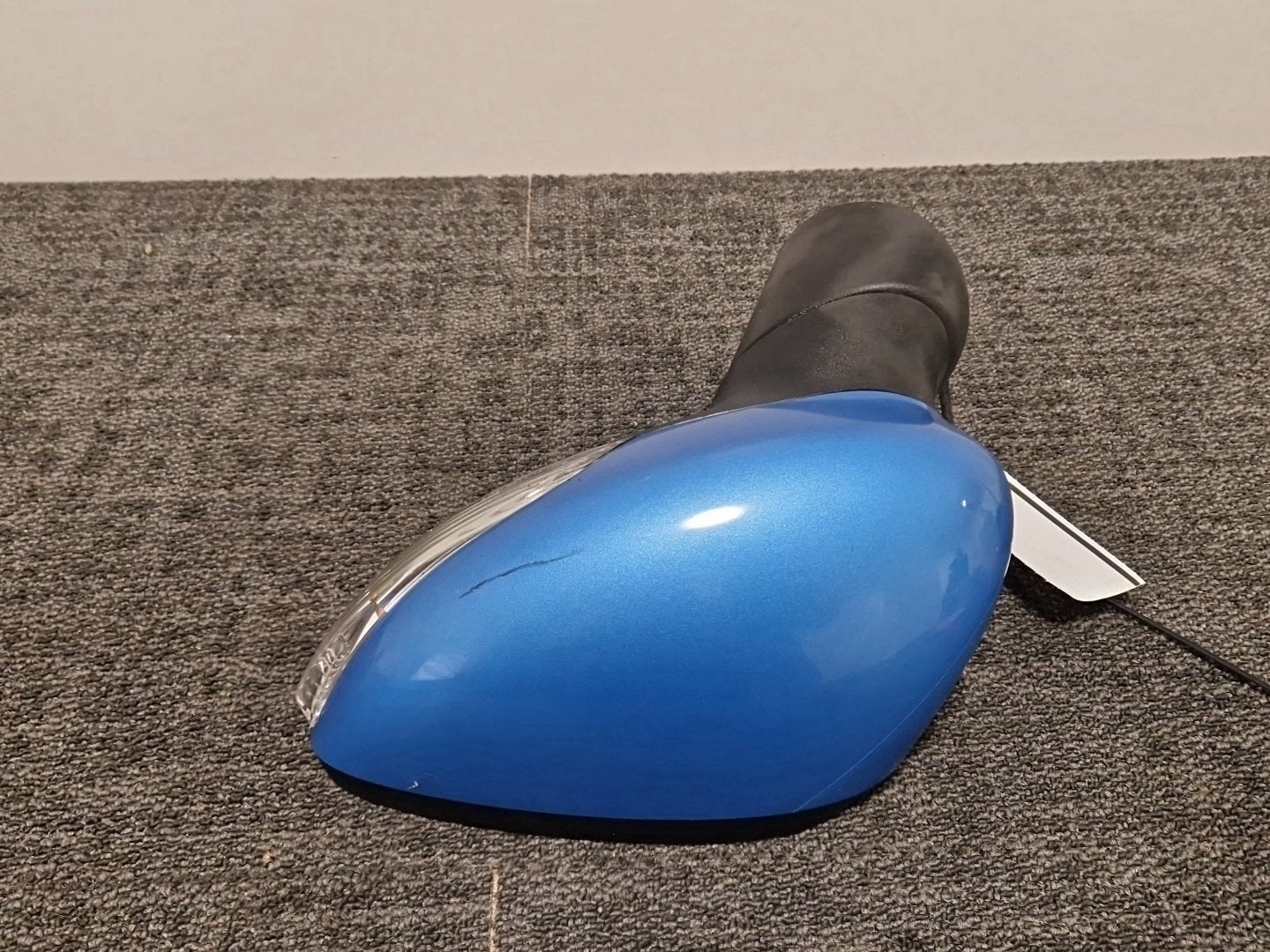 Ford Fiesta MK7 (B299) Hatchback Front Left Door Wing Mirror in Blue Vision
