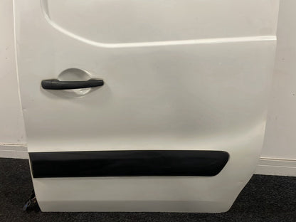 Peugeot Partner B9 MK2 Cargo Van Genuine Left Sliding Door in Banquise White EWP