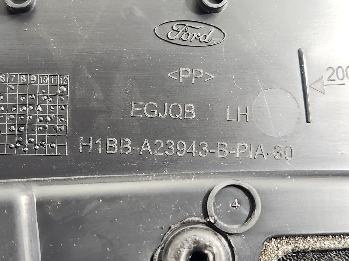 Ford Fiesta MK8 B479 Hatchback Left Passenger Side Front Door Card H1BBA23943
