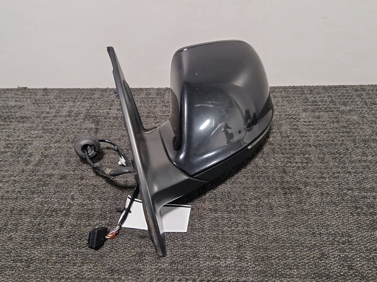Audi Q7 4L Genuine Front Left N/S Passenger Door Wing Mirror in Black
