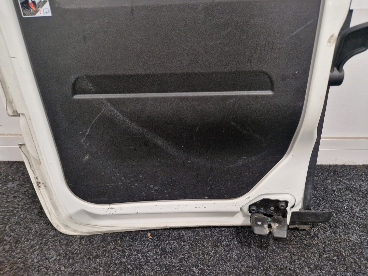 Fiat Doblo MK2 FL (263-1) Cargo Van Rear Right O/S Driver Complete Door in White