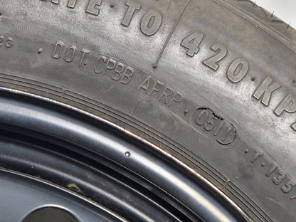 Volvo 17" Space Saver Wheel Continental 135/90/17