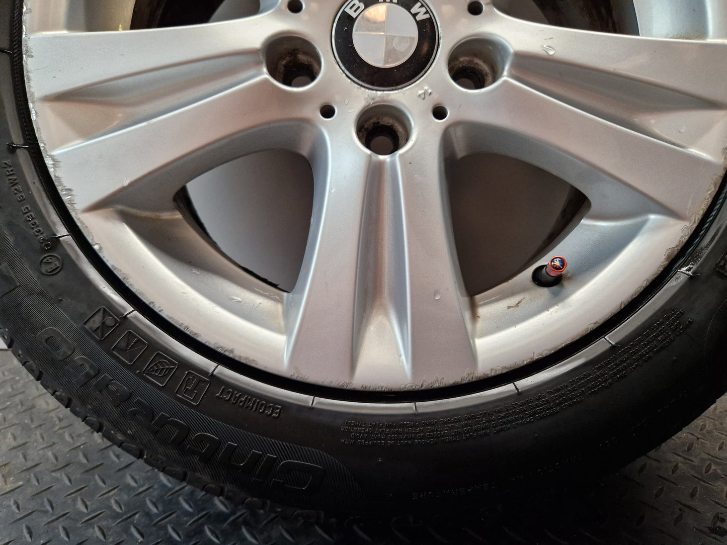 BMW 116i E87 16" Alloy Wheel with Tyre 205/55/16 ~5mm 6779696