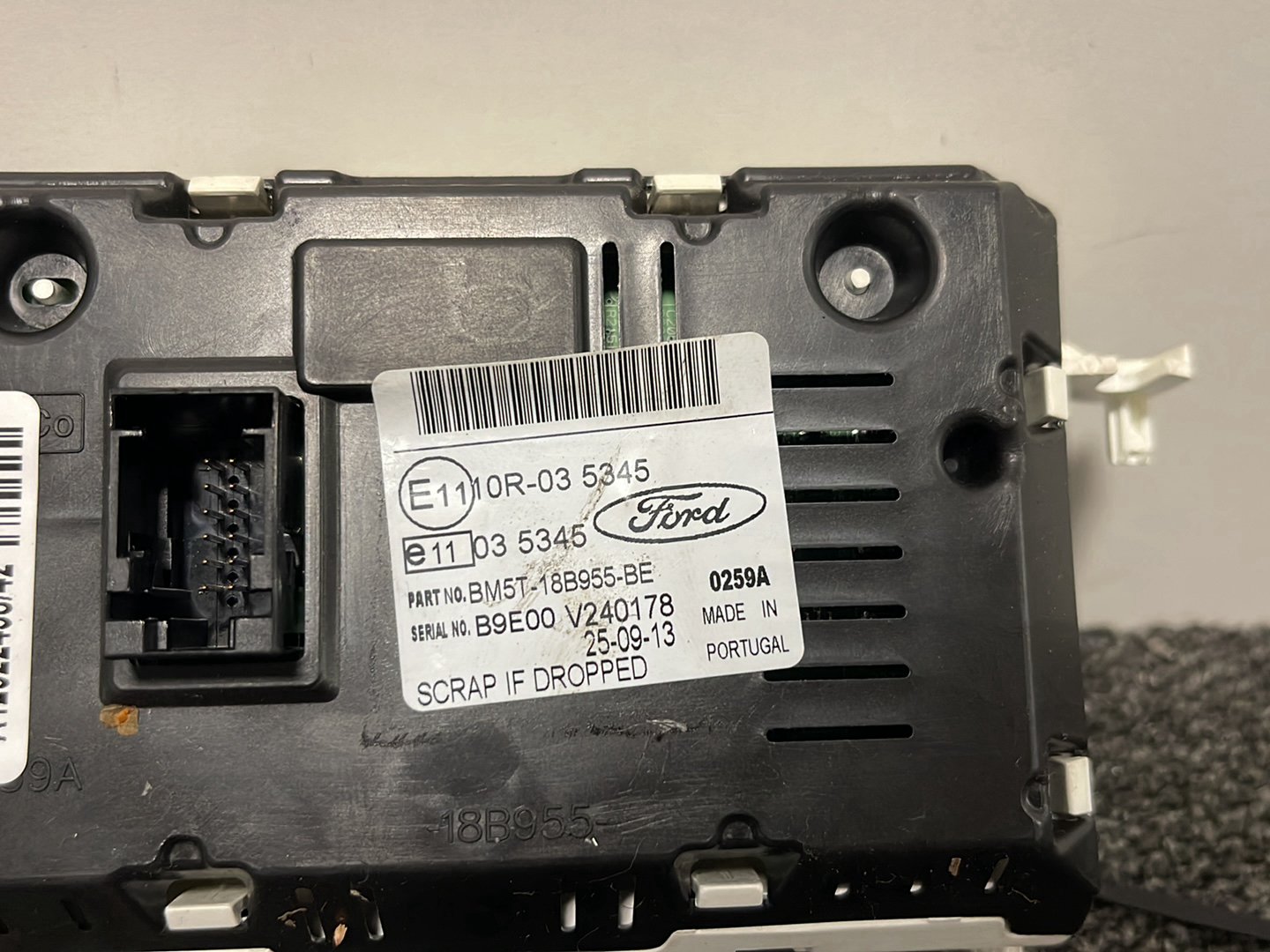 Ford C-Max MK2 (C344) MPV Genuine Multi-Function Display Screen BM5T-18B955-BE