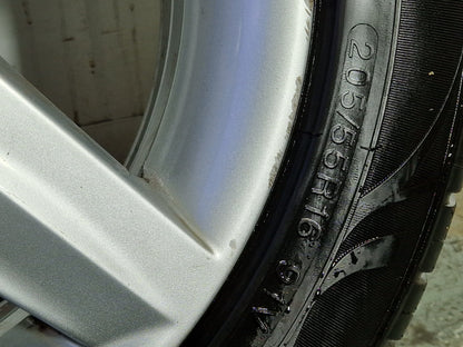 Seat Leon MK2 16" Alloy Wheel with Tyre 205/55/16 ~7mm 5P0601025K