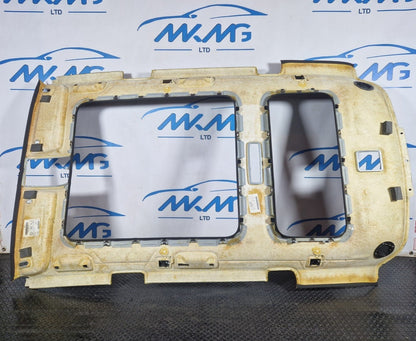 10-15 AUDI Q7 4L BLACK S SLINE PANORAMIC ROOF HEAD LINER LINING 4L0867505