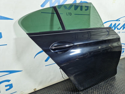 11-18 BMW 6 SERIES F06 GRAN COUPE REAR RIGHT O/S/R COMPLETE DOOR IN BLACK 475