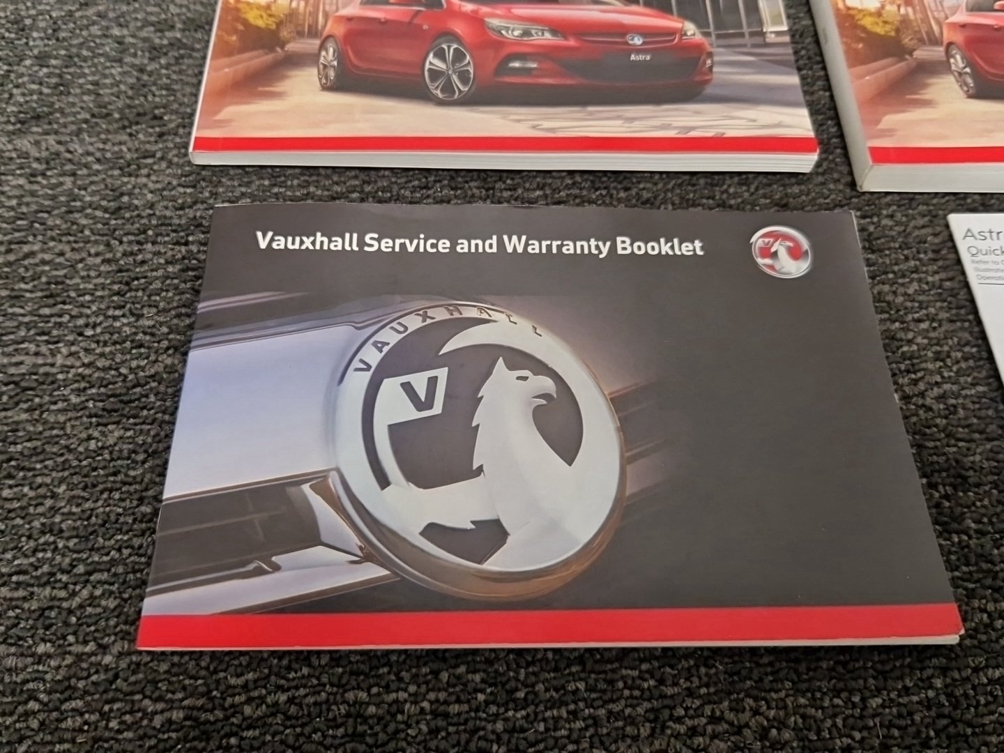 Vauxhall Astra MK6 (J) (A3400) Hatchback Genuine Owners Manual Handbook Wallet