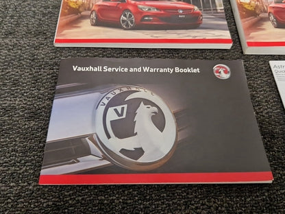 Vauxhall Astra MK6 (J) (A3400) Hatchback Genuine Owners Manual Handbook Wallet