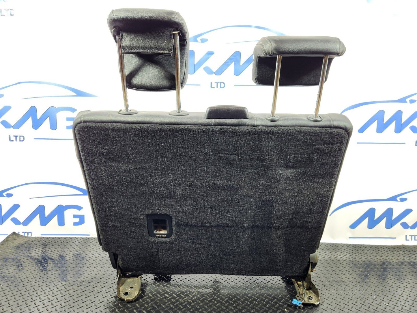 16-19 MERCEDES BENZ GLE ML W166 REAR LEFT N/S/R BLACK LEATHER SEAT BACKREST