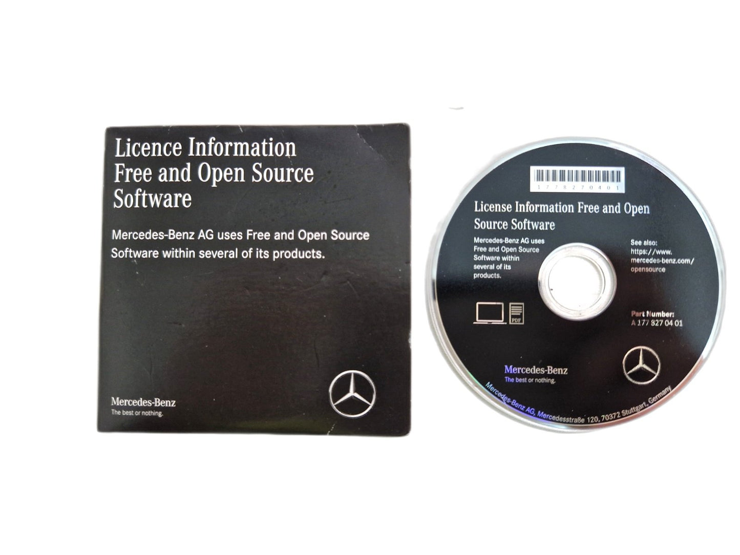MERCEDES-BENZ Unknown Part Type A1778270401