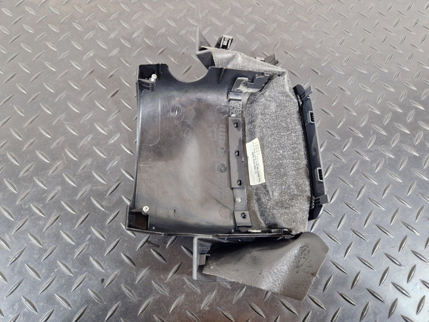 10-15 AUDI Q7 4L GENUINE STEERING COLUMN COWLING LEATHER SURROUND TRIM 4L0953515