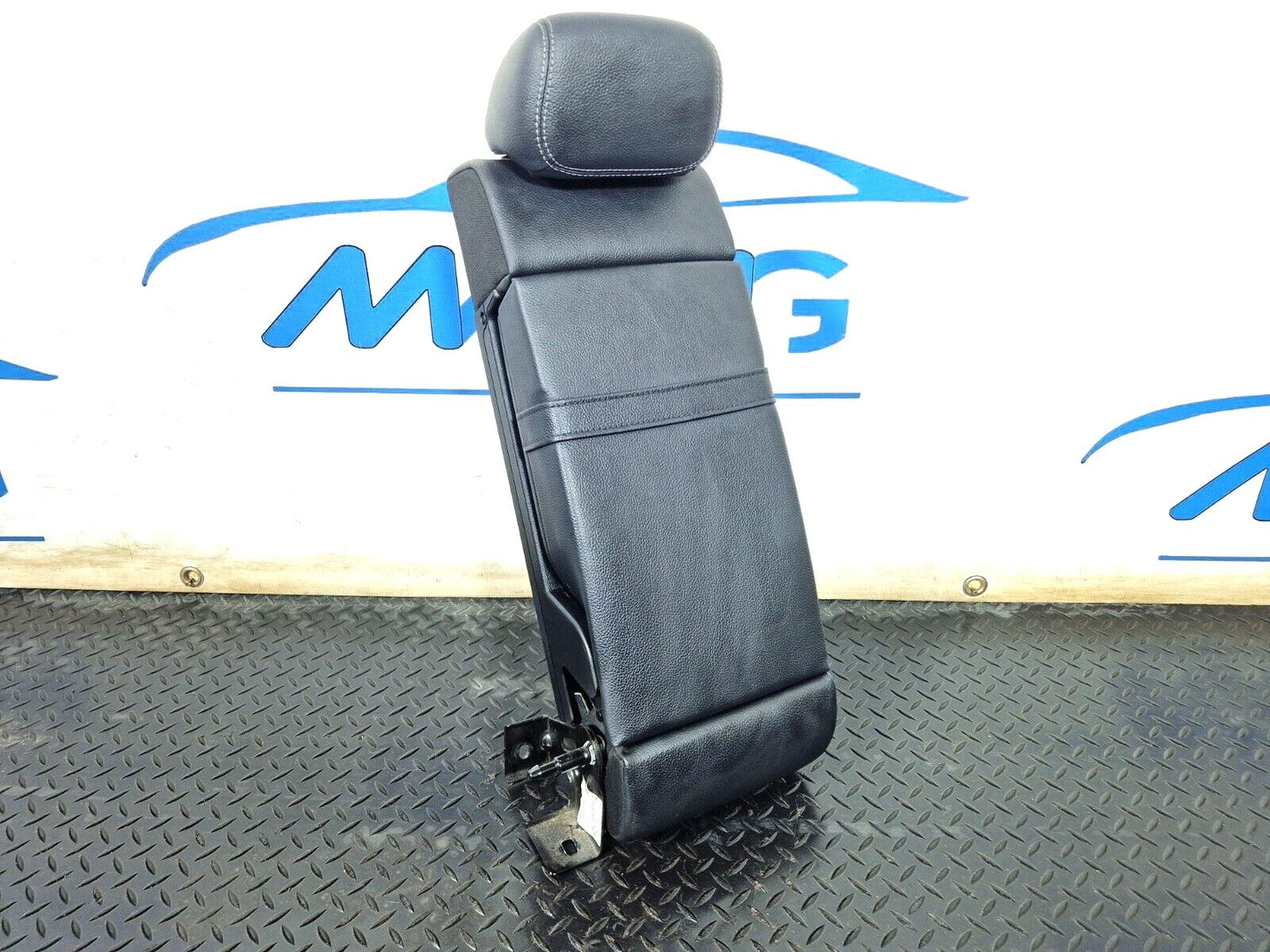14-21 MERCEDES BENZ C CLASS W205 REAR BLACK LEATHER SEAT BACKREST & ARMREST