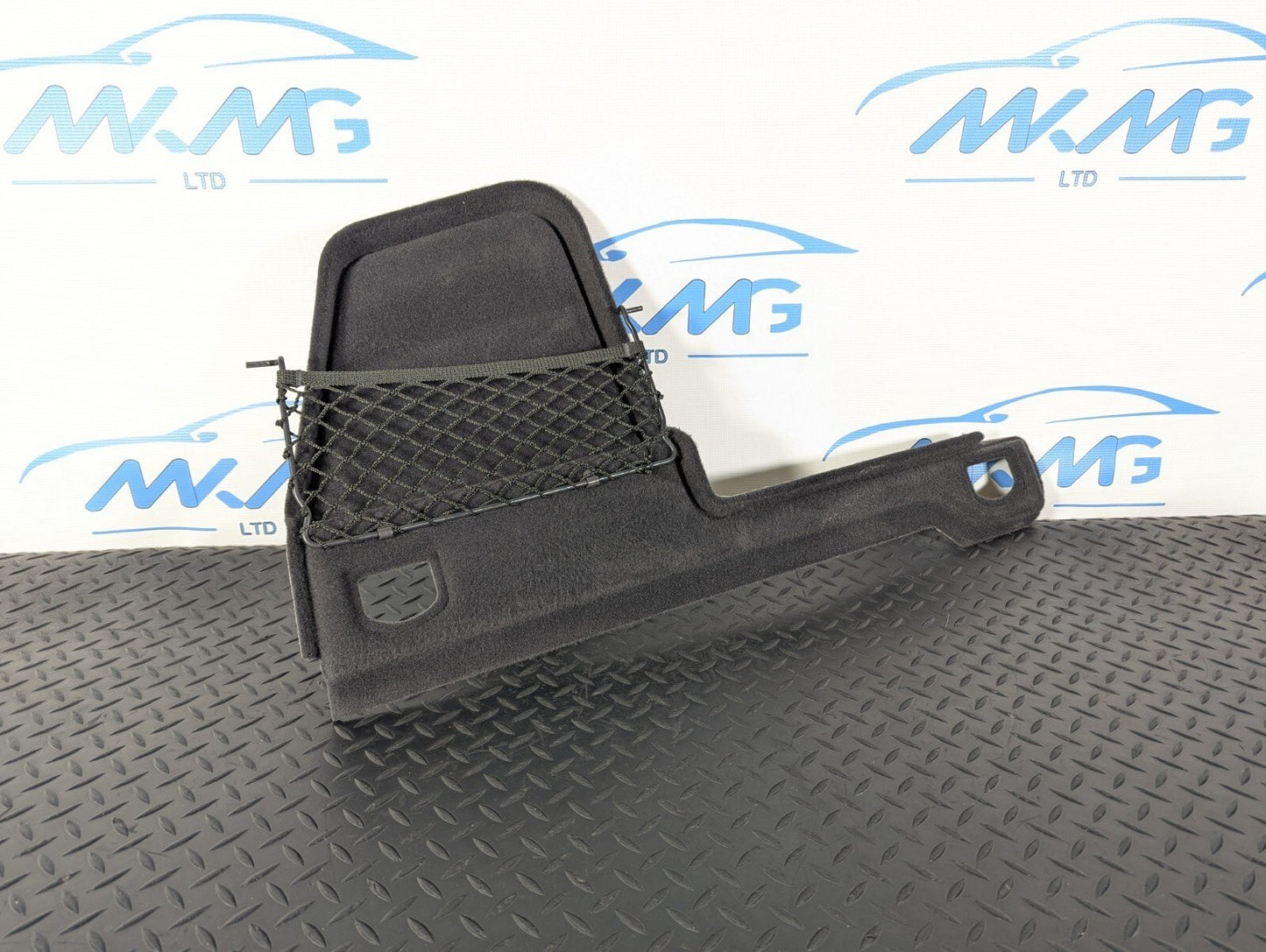 10-17 AUDI A8 4H REAR LEFT NSR BOOT SIDE LOWER CARPET PANEL 4H0863887B