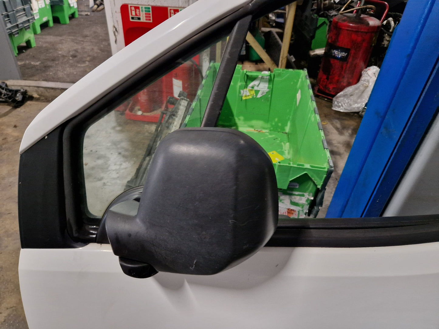 Peugeot Partner B9 Cargo Van Front Left N/S Complete Door in Banquise White EWP