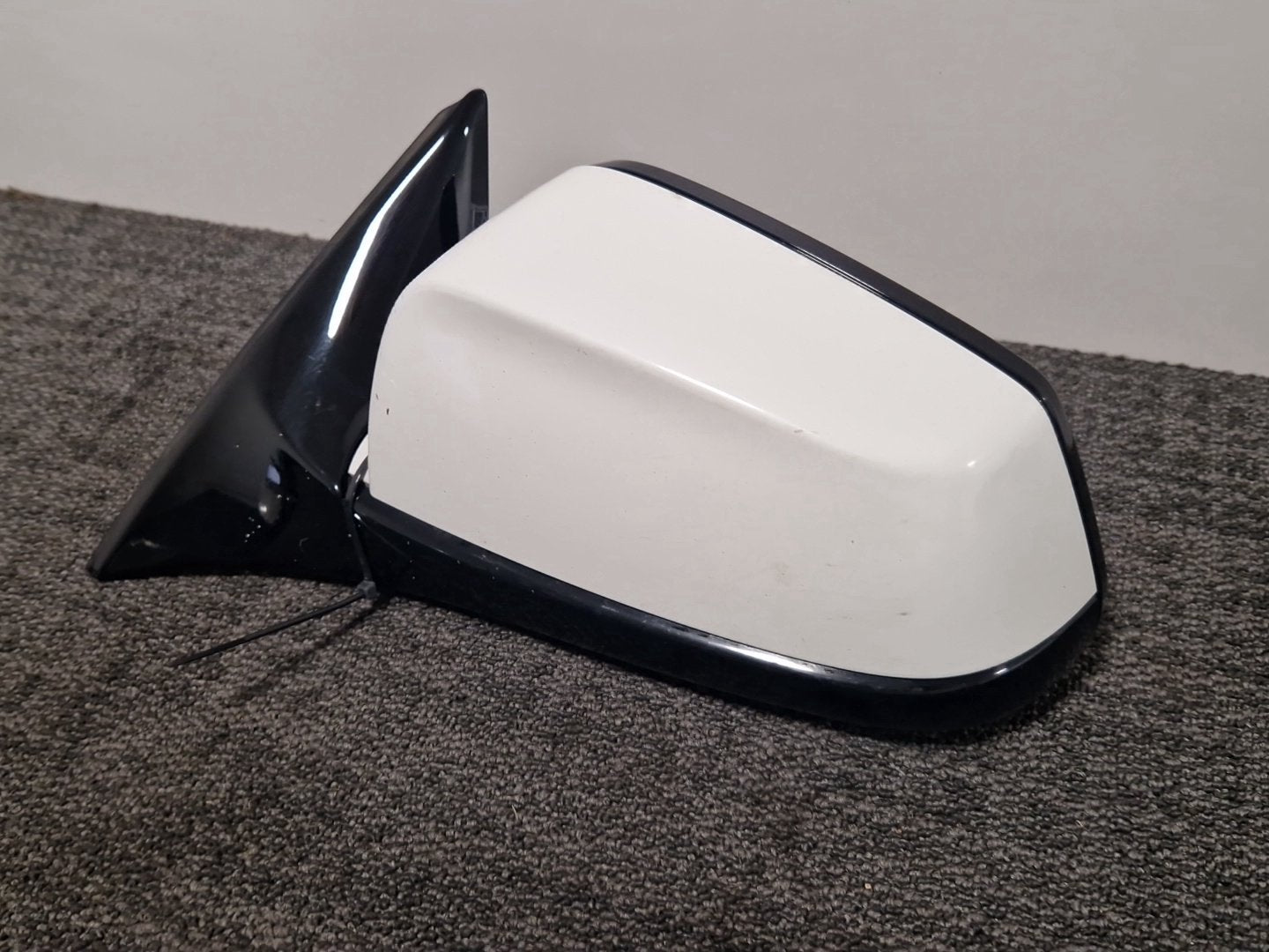 BMW 5 Series F10 Genuine Front Left N/S Passenger Door Wing Mirror in White