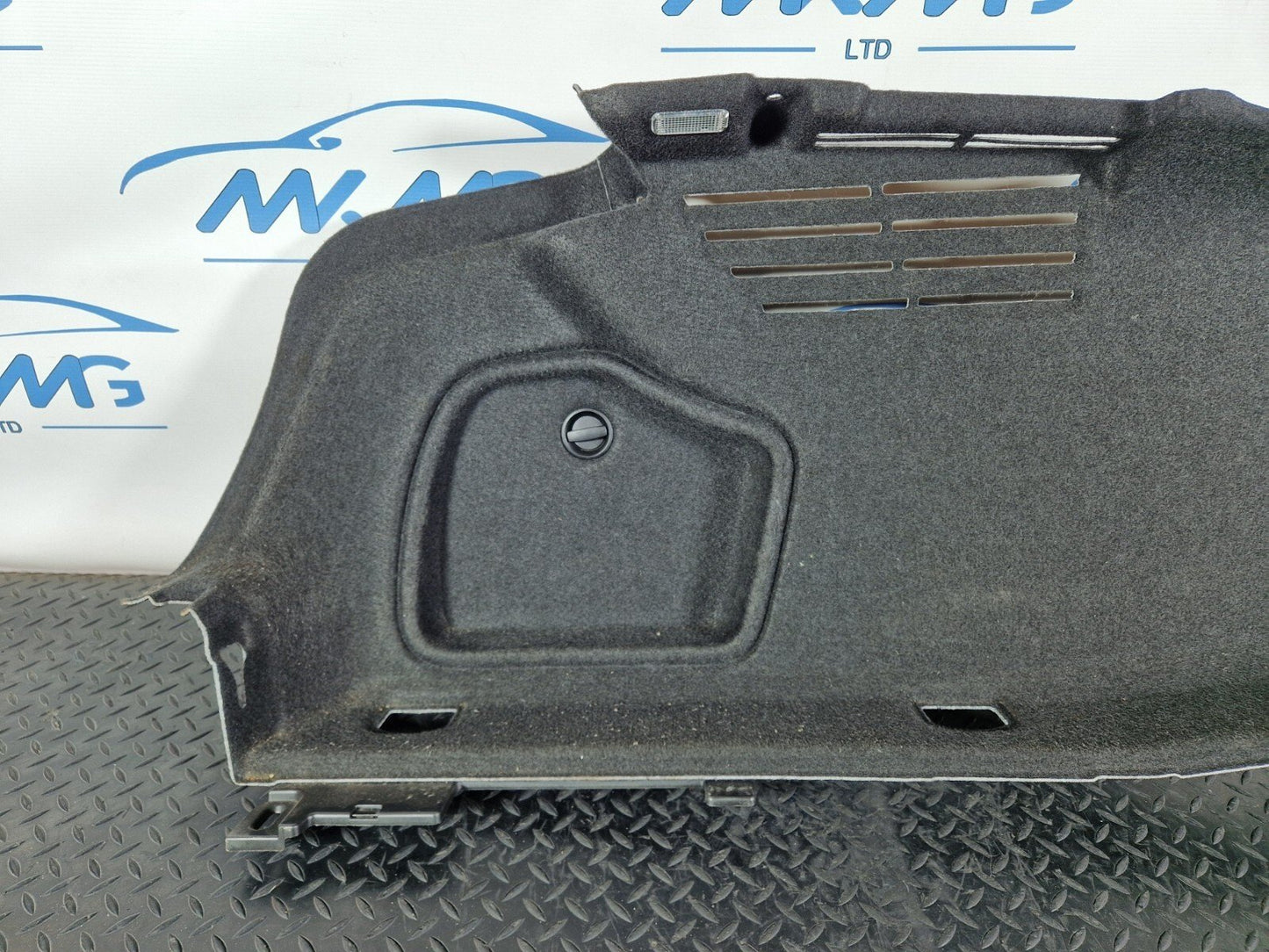 16-19 AUDI A4 B9 GENUINE OEM LEFT N/S REAR INTERIOR BOOT TRIM PANEL 8W5863879AA