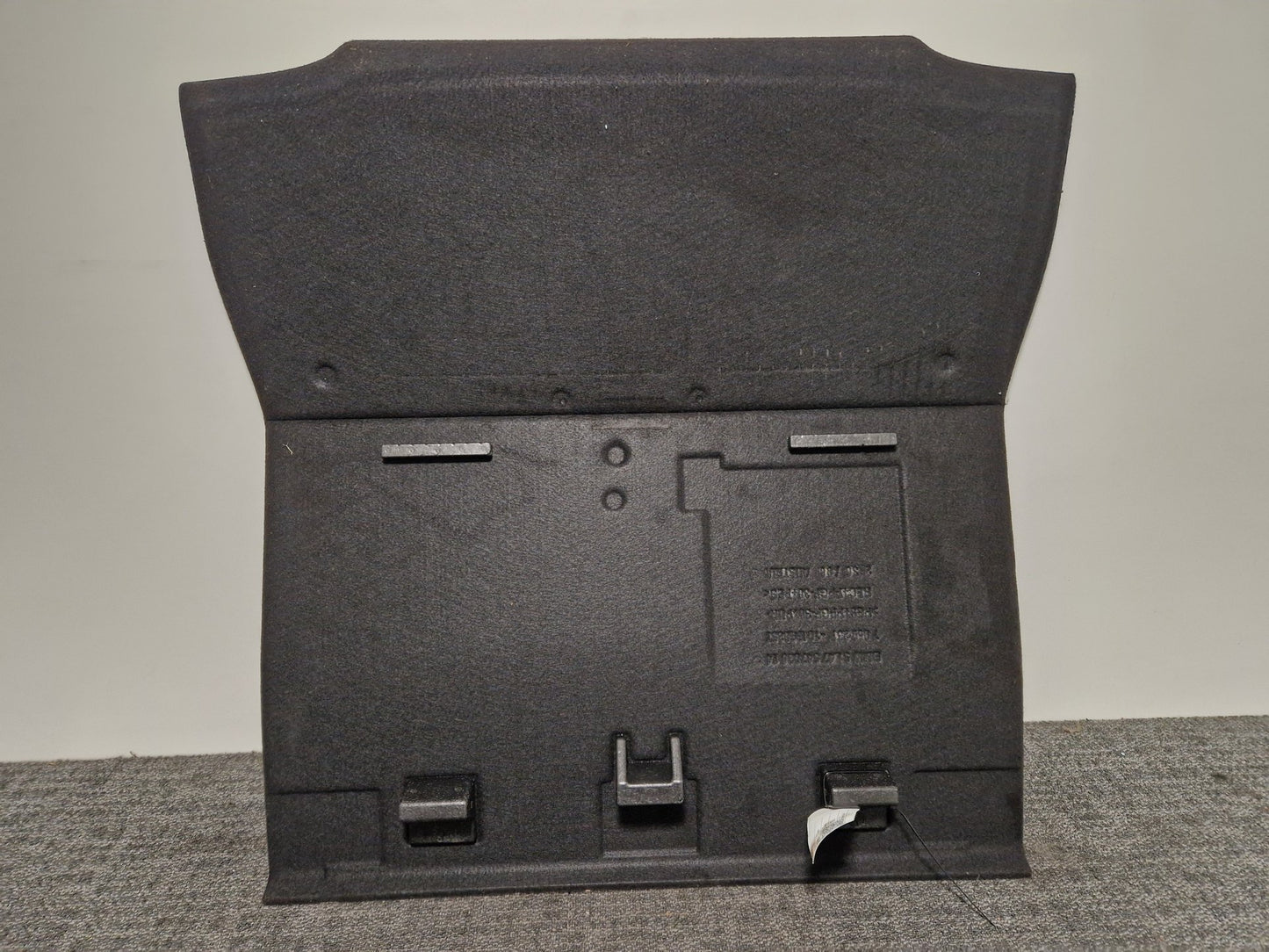 BMW 120i E87 Hatchback Genuine Rear Boot Floor Carpet Liner 54703014