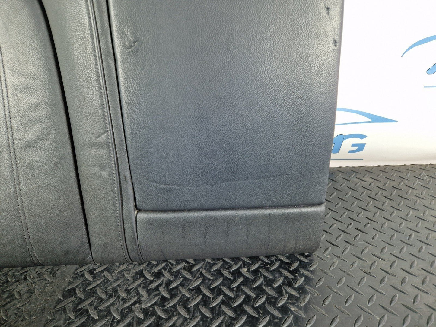 12-18 AUDI A6 C7 AVANT REAR O/S RIGHT SIDE BLACK LEATHER  SEAT BACKREST