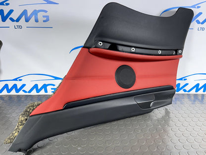 2010 BMW 3-SERIES E92 LCI REAR RIGHT RED LEATHER INTERIOR SIDE PANEL 6958350
